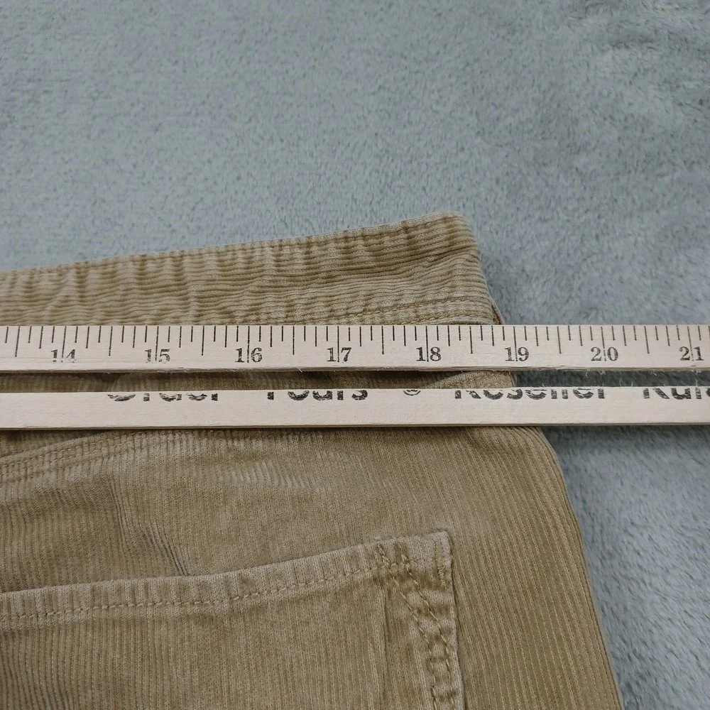 Banana Republic Jeans‎ Mens 38x32 Brown Corduroy Straight Fit Preppy Casual